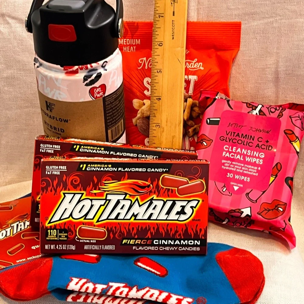 Hot Girl Tamales Sock and Snack Bundle